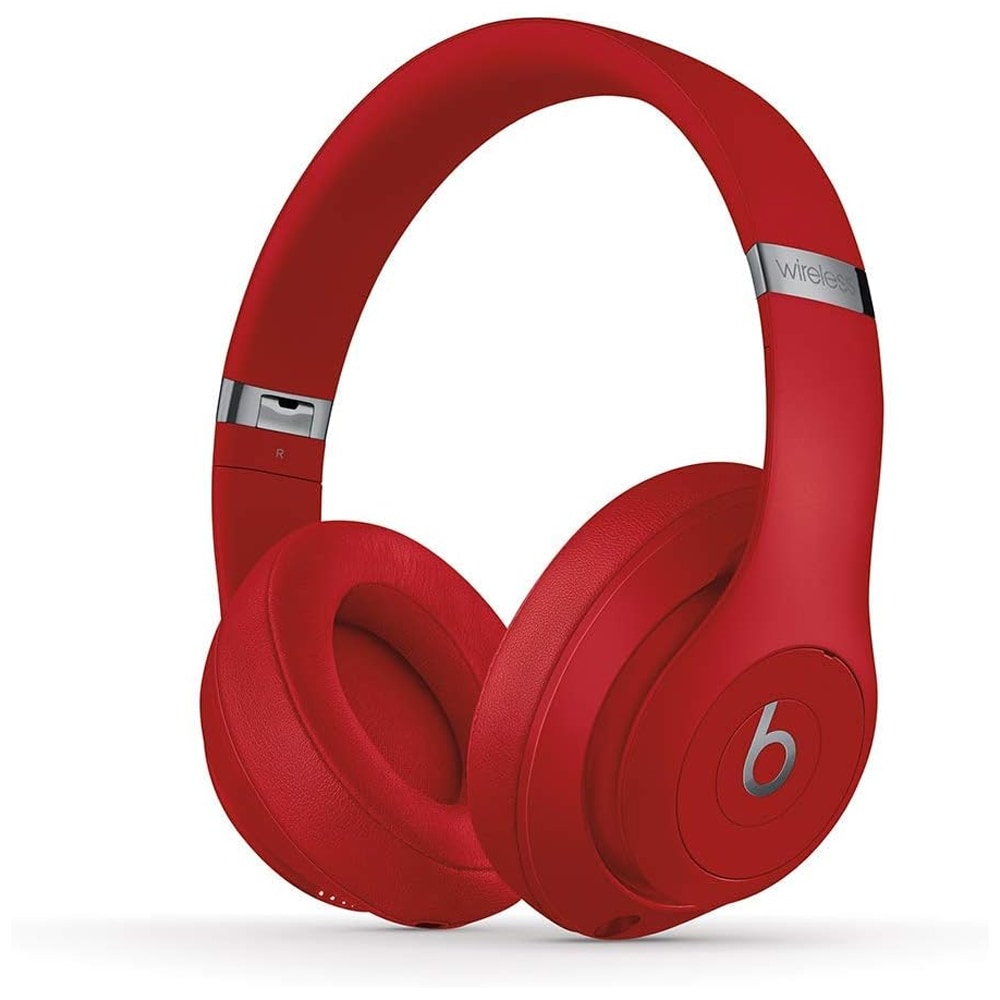 Beats Studio 3 trådløse Bluetooth-hovedtelefoner med støjreduktion - rød