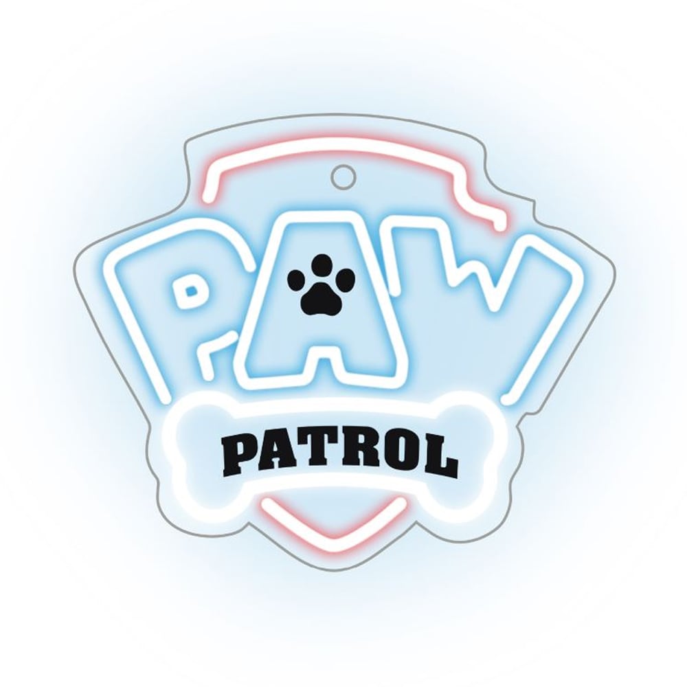 Paw Patrol LED Neon-skilt - Logo