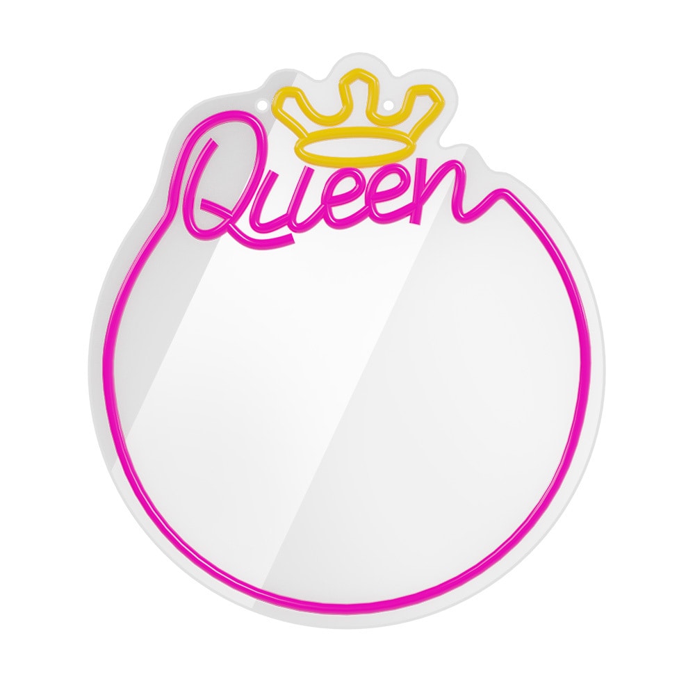 LED Neon Spejlbelysning med Dimmer - Queen