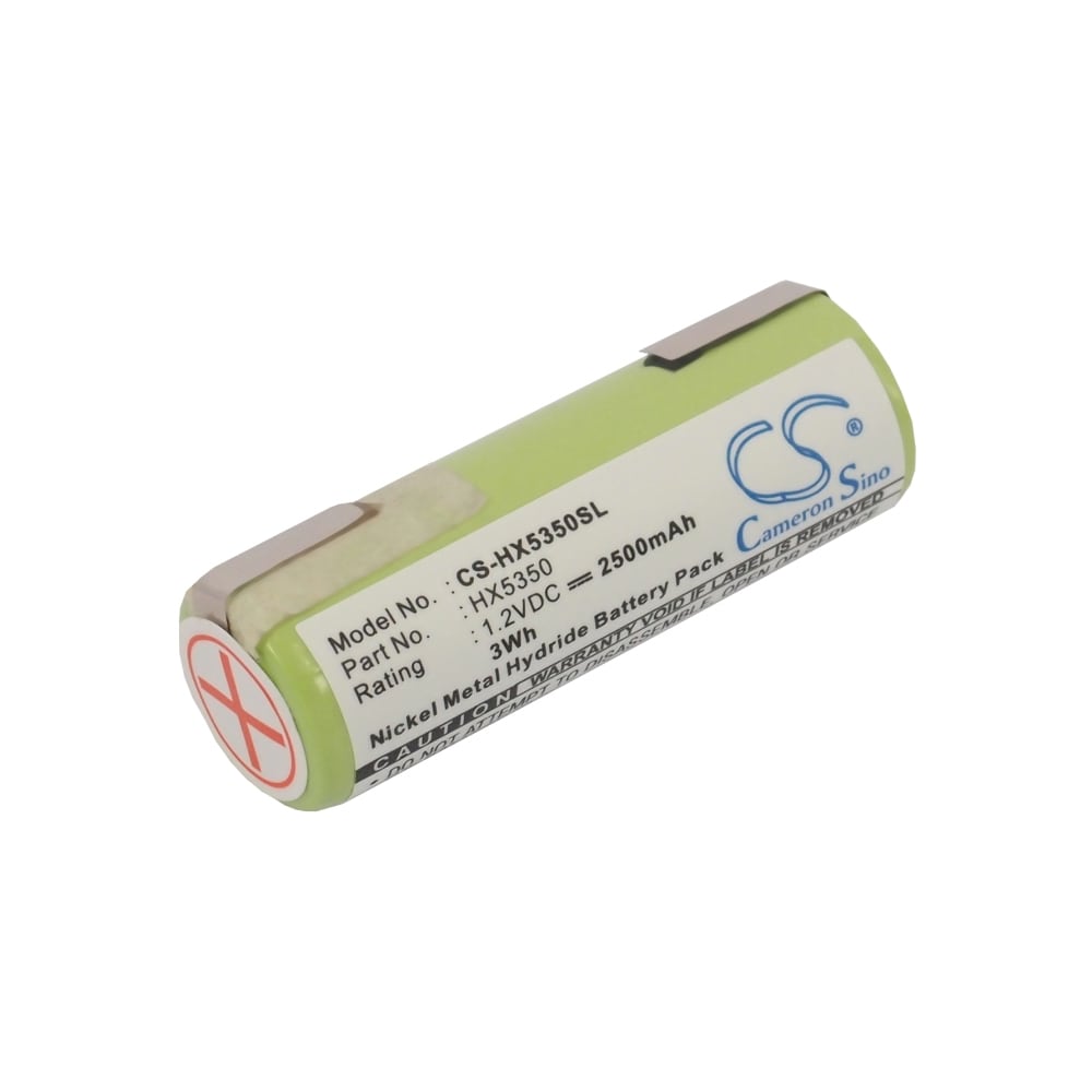 Batteri 233.8008860 til Philips HX5350 / HX6730 / HX6730 - Braun 1008 / 3520 / 4550c