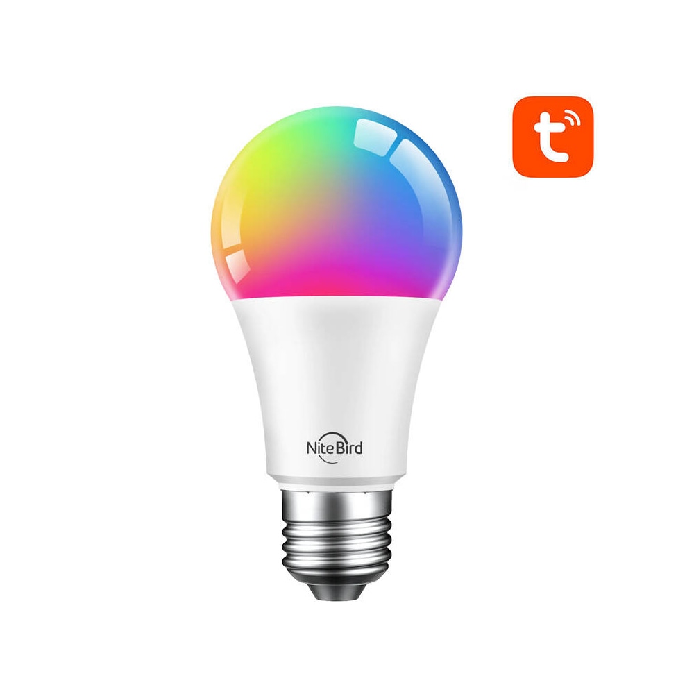 Gosund smart LED-lampe RGB E27 med 16 millioner farver og app-styring