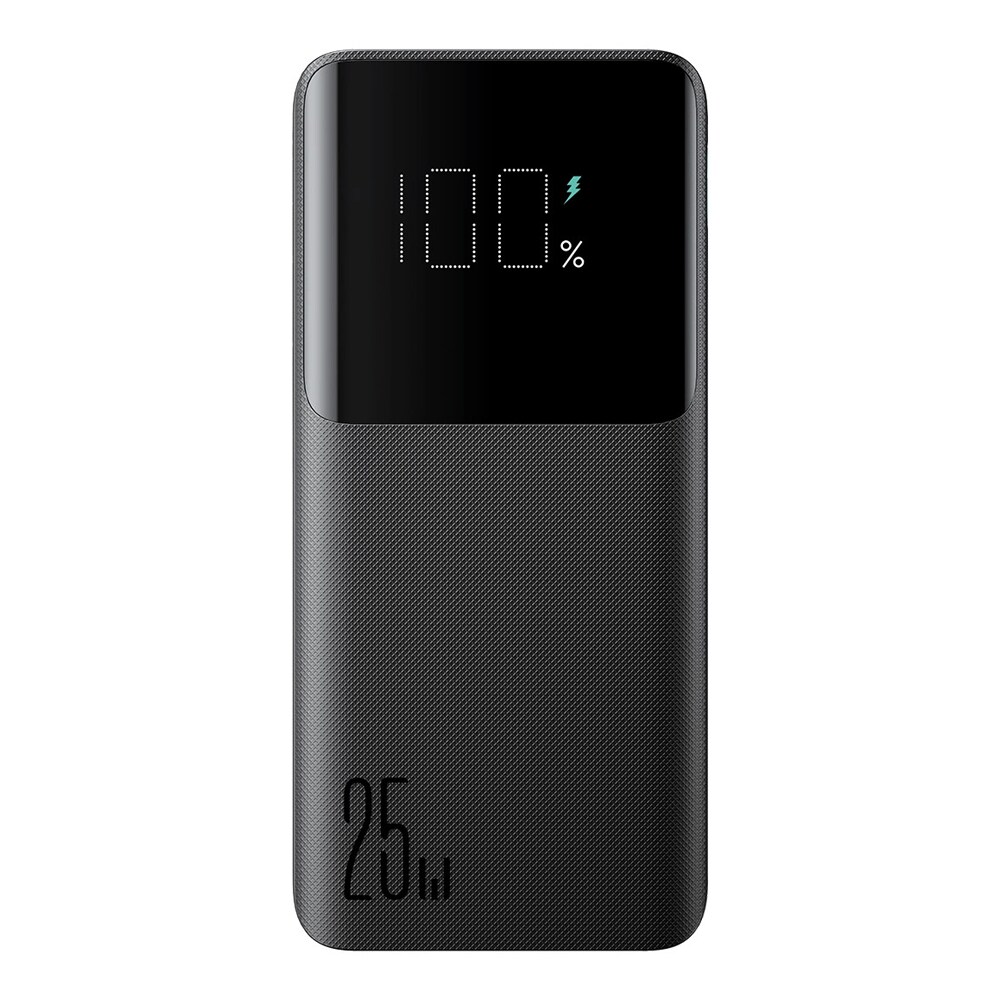 Joyroom Powerbank 25W 10000mAh 2XUSB og 1xUSB-C - Svart