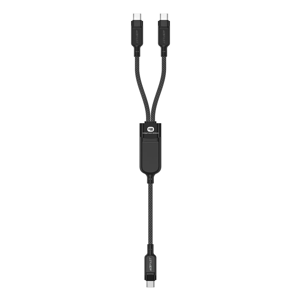 Acefast 2in1 USB-C-kabel 100W 480Mb/s