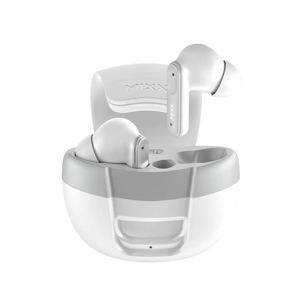 Mixx Solo 3 trådløse in-ear-hovedtelefoner med touch-kontrol - Hvid