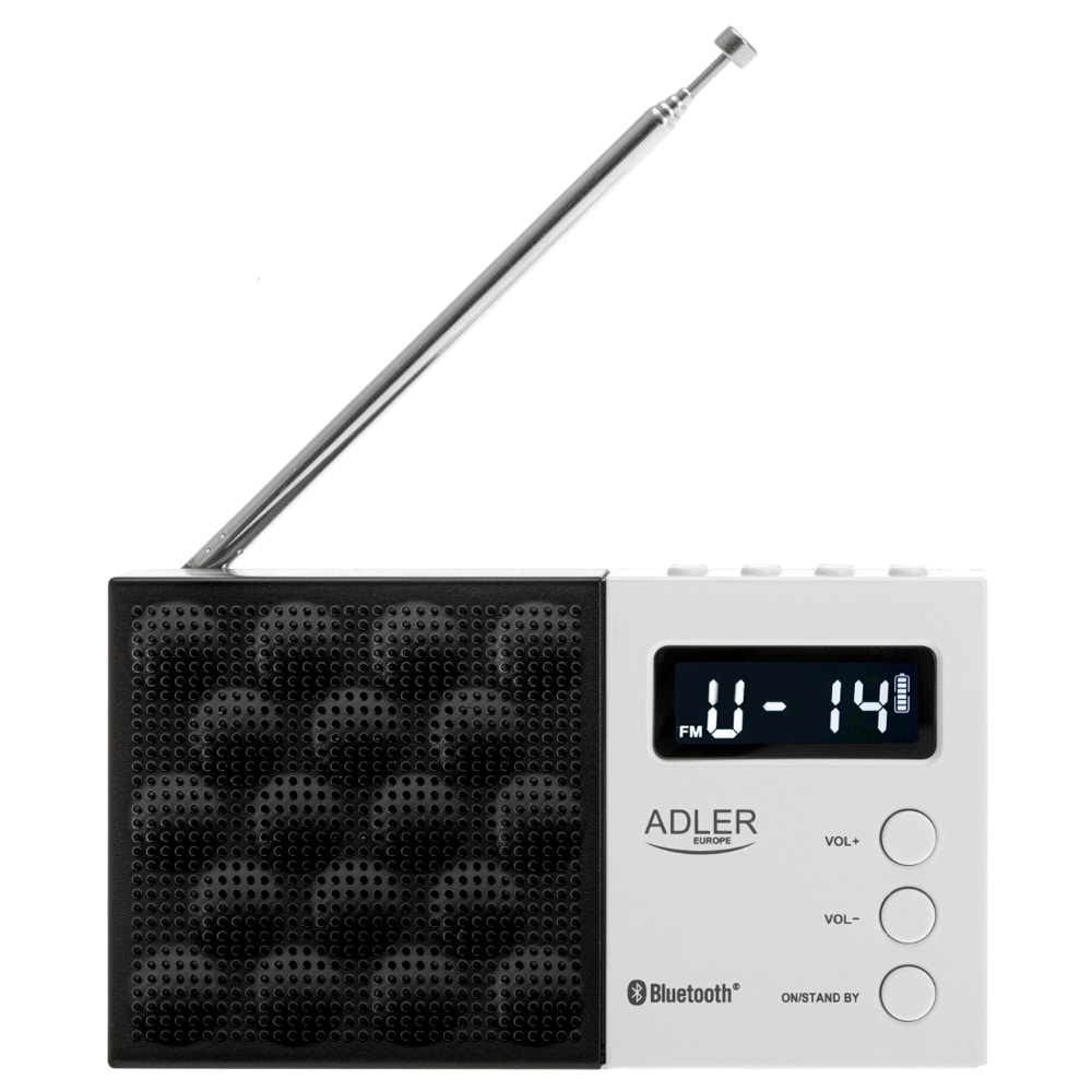 Adler FM-radio med PLL, Bluetooth og USB/SD-afspilning