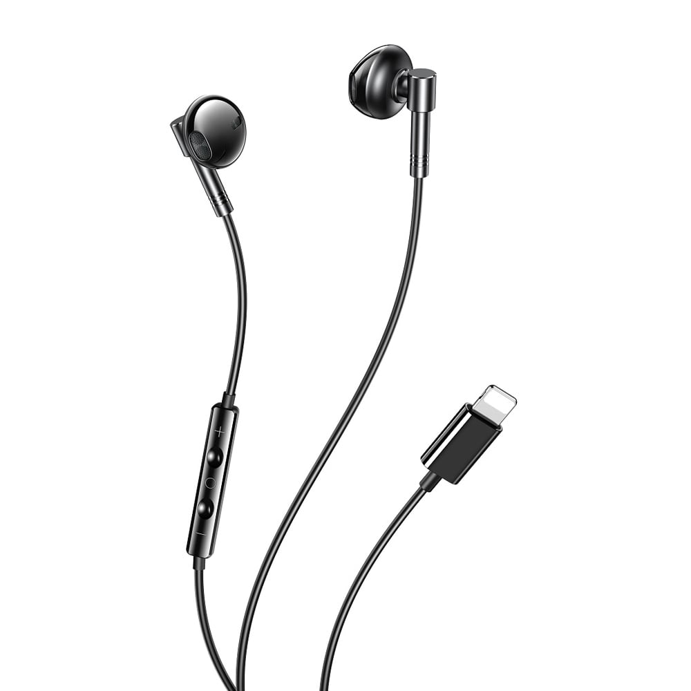 XO In-Ear-headset med Lightning-stik og IPX5-klassificering - Svart