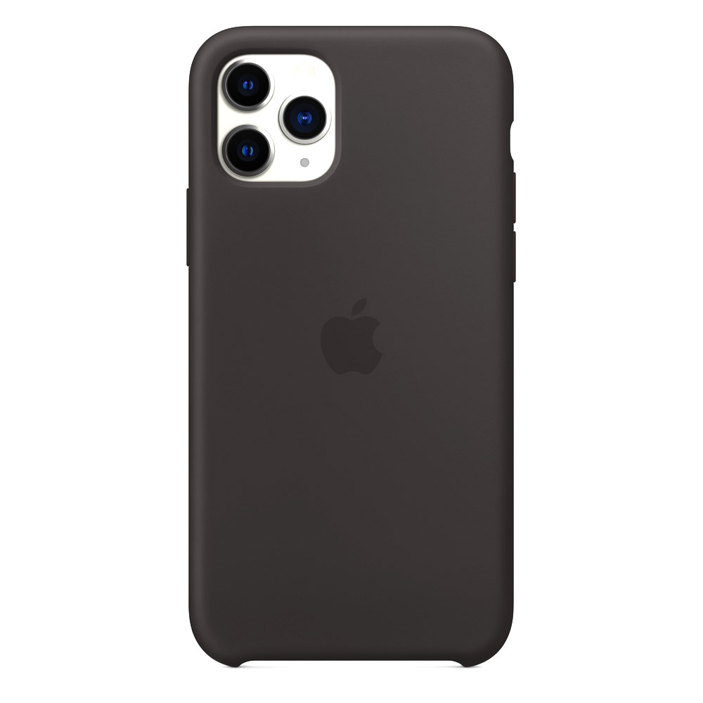 Apple Silikon Case iPhone 11 Pro - Sort