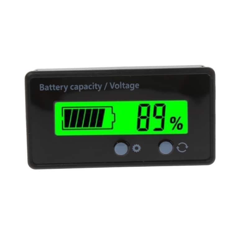 Litiumbatteriets kapacitetstester / Voltmeter