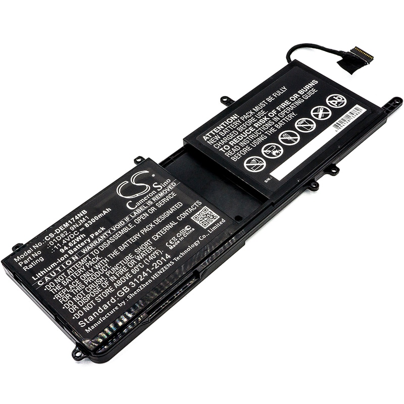 Batteri til notebook, bærbar computer til DELL Alienware 15 R3, Alienware 17 R4, ALW17C-D1748 og andre.