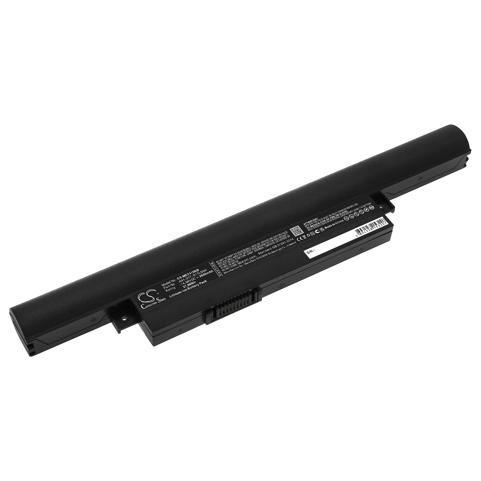 Batteri til notebook, laptop til Medion Akoya E7415, Akoya E7415T, Akoya E7419 og andre