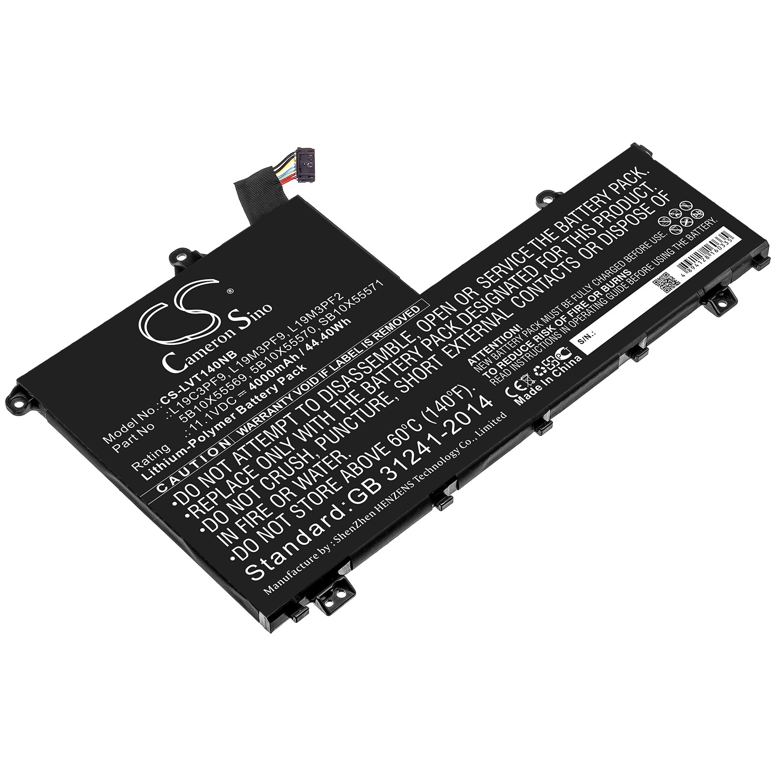 Batteri til Notebook/Laptop
