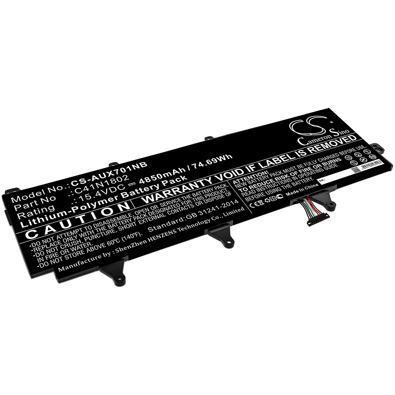 Batteri til notebook og laptop