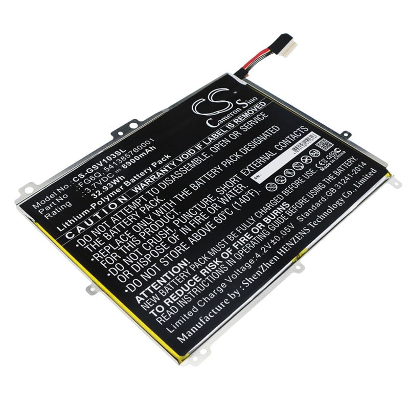 Batteri til tablet til Gigaset QV1030