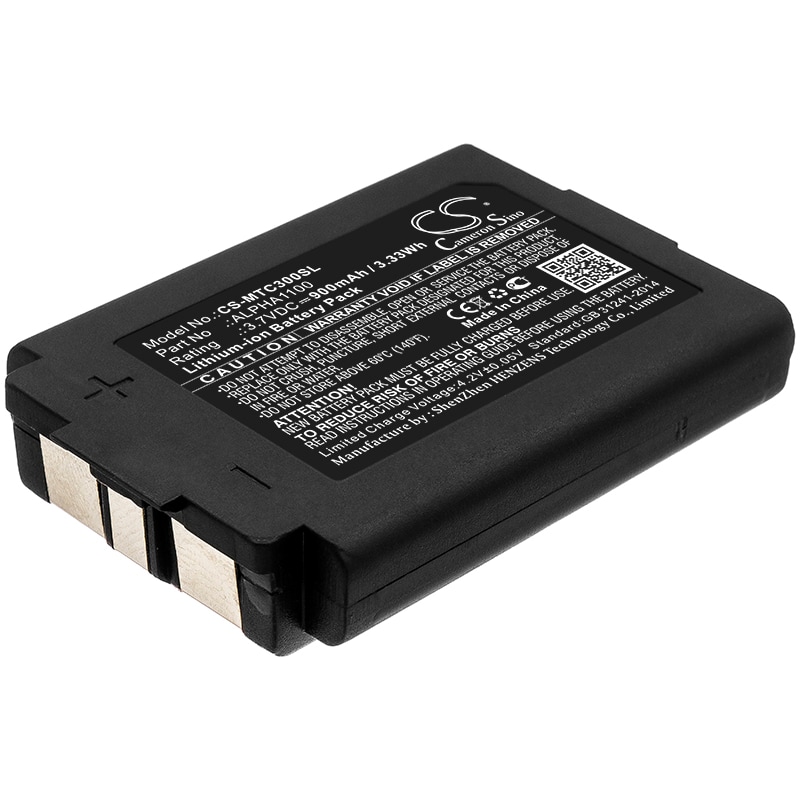 Batteri til trådløst headset til 3M TAC300, TAC300-OTH, TAC500