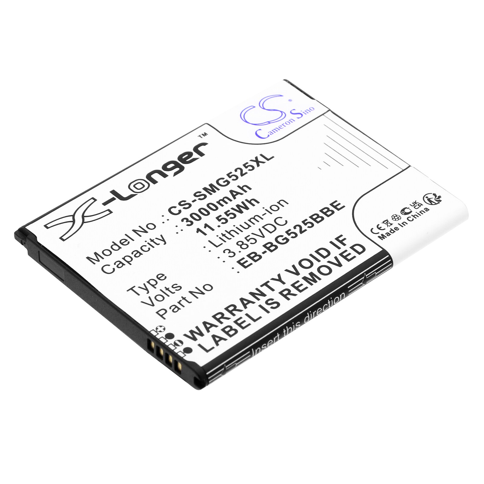 Batteri til SmartPhone, Mobil til Samsung Galaxy XCover 5 2021, SM-G525F og andre.